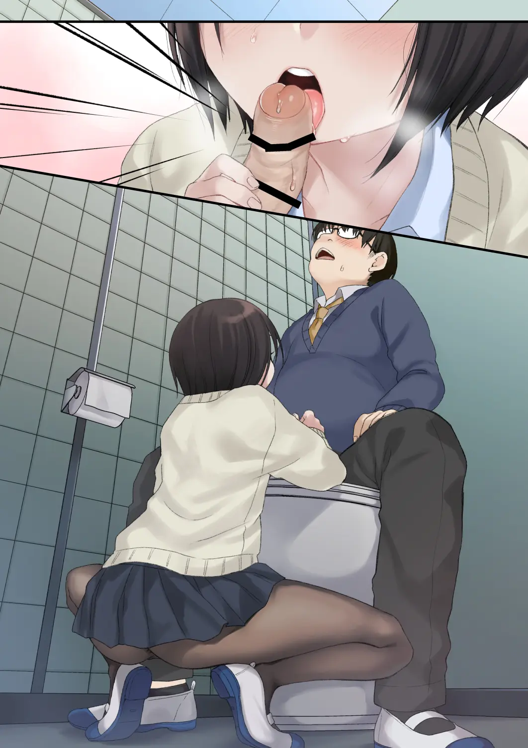 Mukuchi Na Kurose-San Wa Orera No Iinari. -Gakkou Seikatsu Hen- | 말수가 적은 쿠로세는 우리가 시키는대로. -학교생활편-